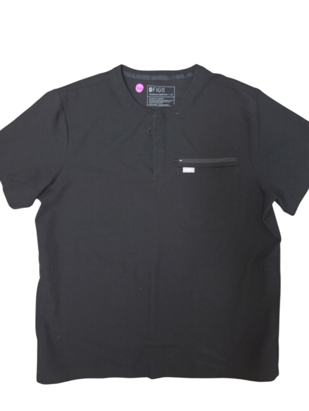 Figs XL Scrub Top